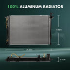 Radiator for Hyundai Santa Fe, Kia Sorento (2010–2018)