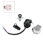 Ignition Barrel Seat Lock Fuel Cap Set for Yamaha XV 125 250 S Virago (1988–2011)
