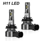 H11 H8 H9 LED Headlight Bulbs for NOVSIGHT (6500K, 10000LM, 50W)