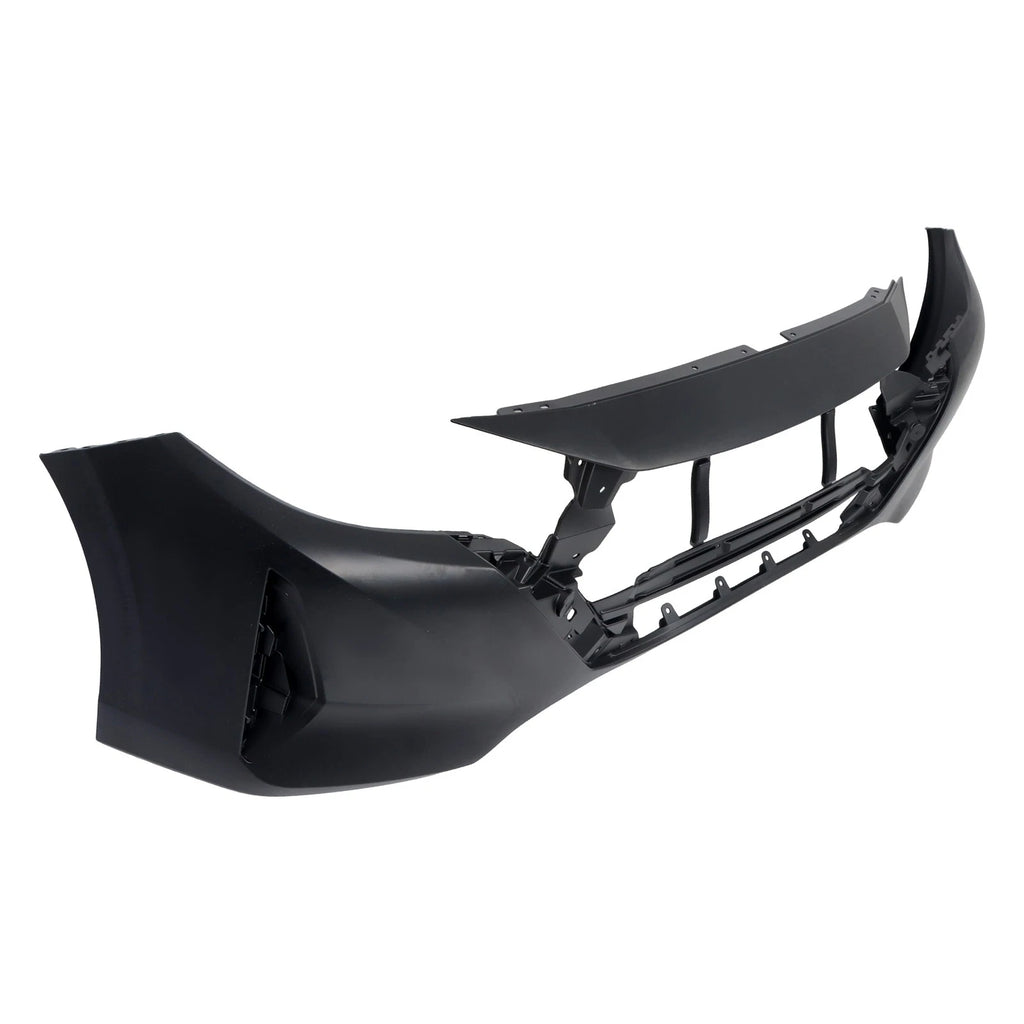 Front Bumper Cover for Nissan Sentra S/SV/SR (2024) - Black Primed Plastic