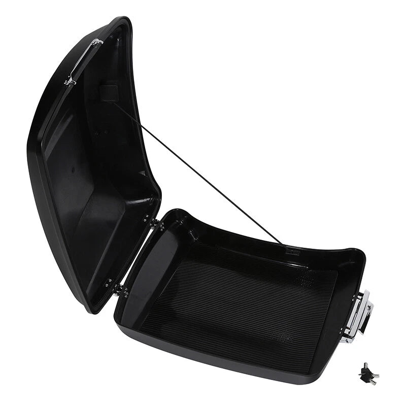 Razor Trunk for Harley Touring Road Glide (2014–2024) Black Denim
