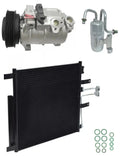AC Compressor Kit with Condenser for Dodge Ram 4000 5.7L (2009–2009)