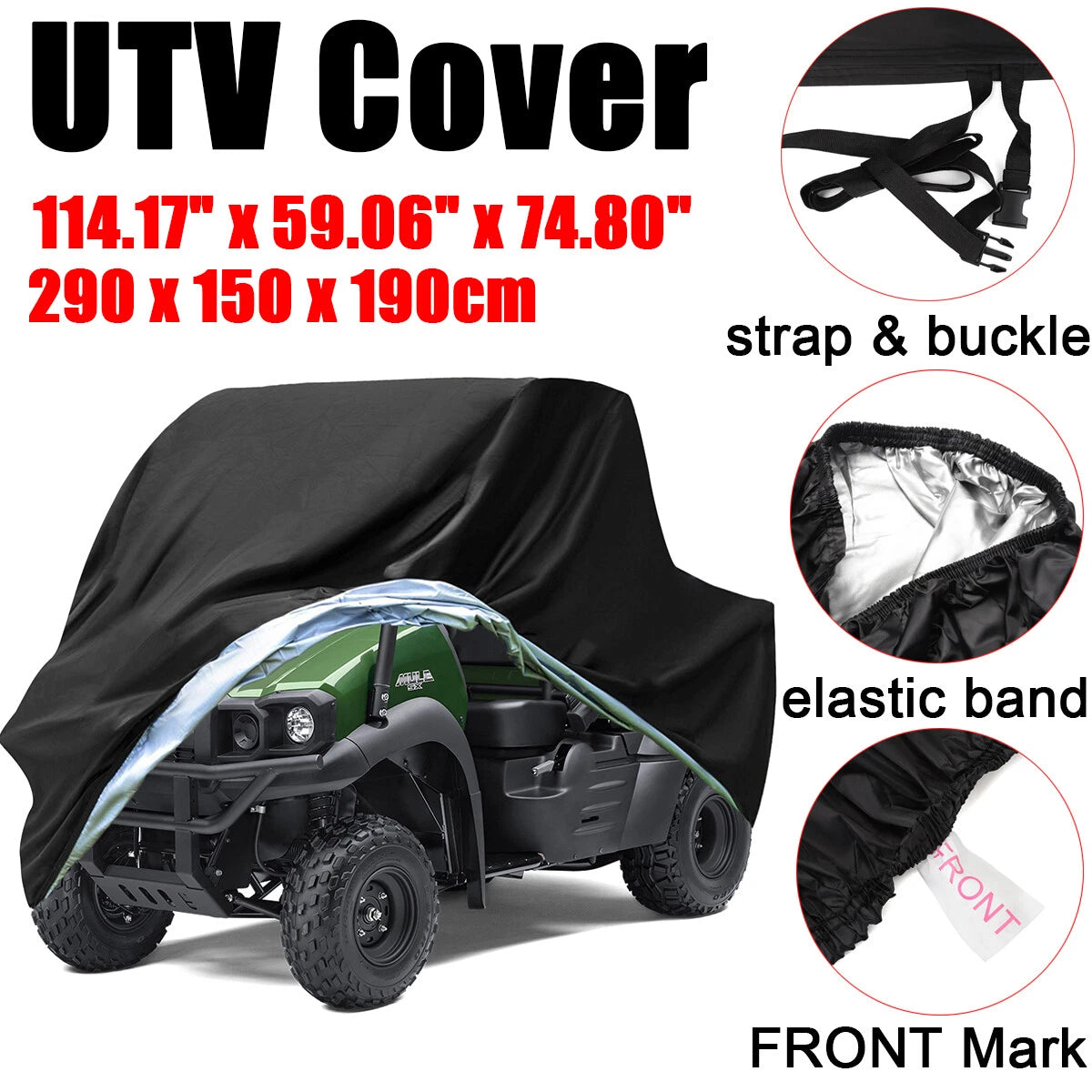 Utility Vehicle Cover for Neverland Scooter (Outdoor Waterproof)