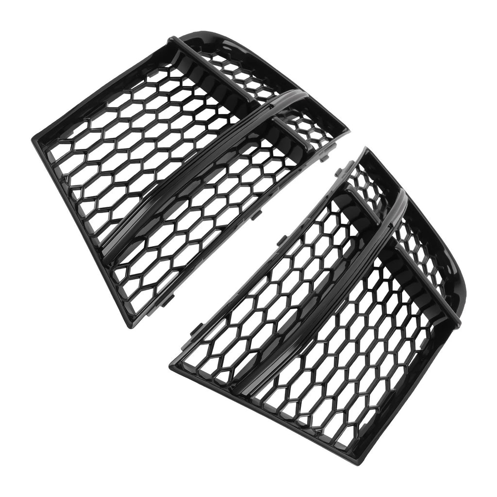 2X Front Bumper Fog Light Grille Cover for Audi A3 (2016–2020) 8V3807681AE