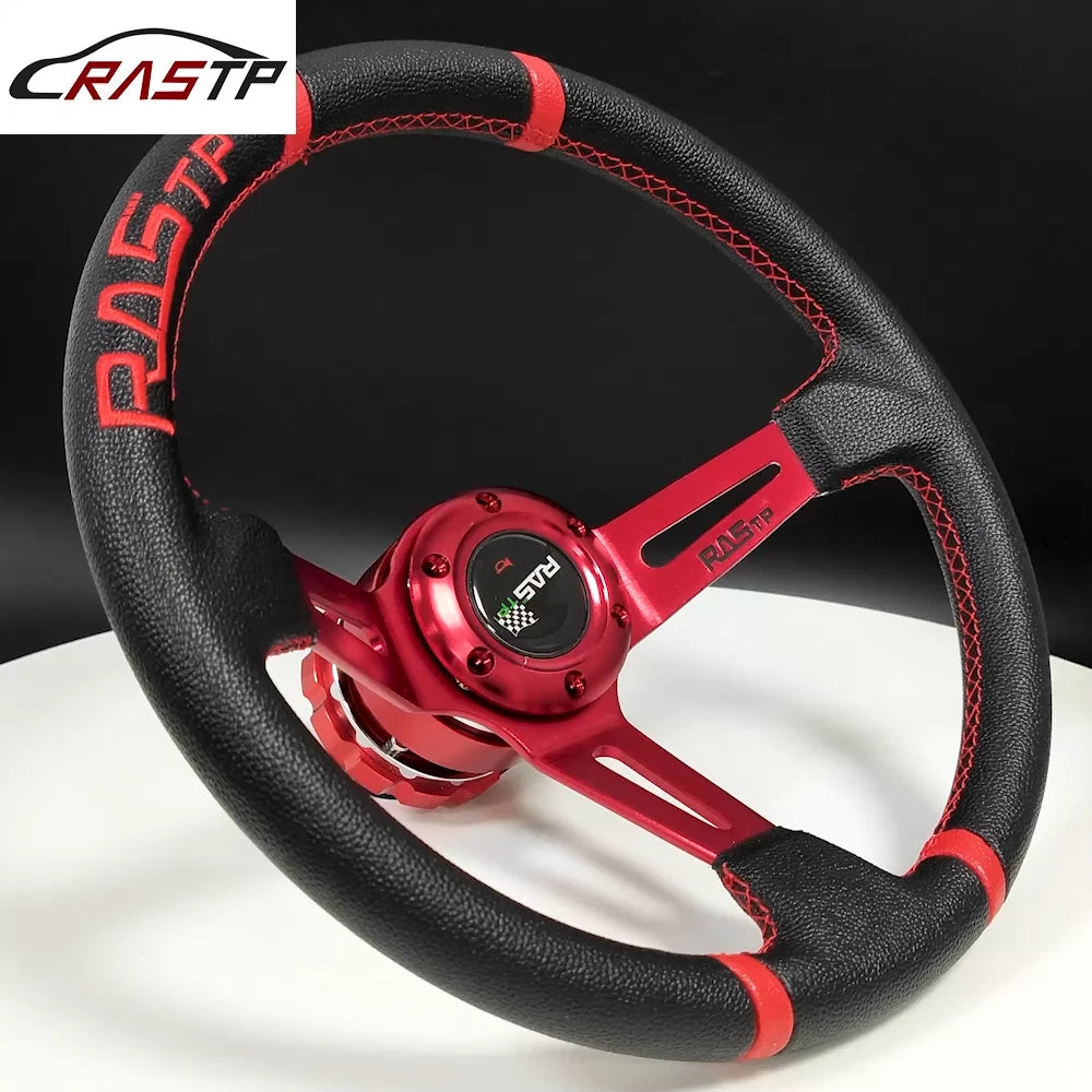 Steering Wheel and Quick Release for Thrustmaster TXT300 T500TS