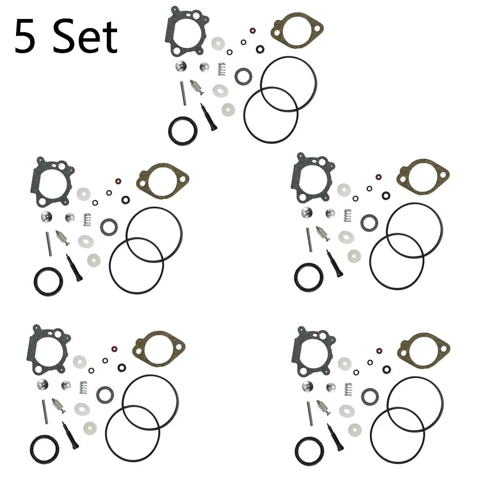 Set of 5 Carburetor Repair Kits for B&S 492495 493762 498260