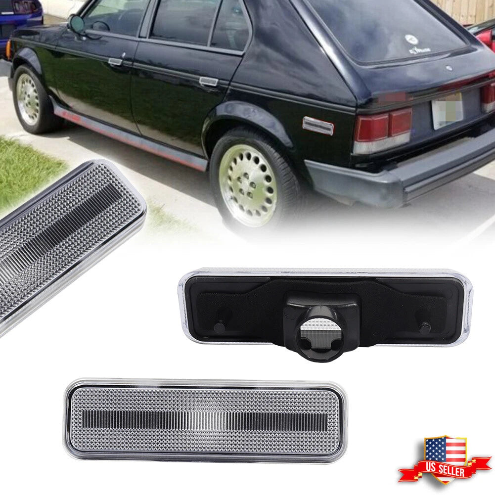 Clear Lens Front Side Marker Light for Dodge Ram Truck (1972–1993)