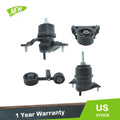 Set of 4 Engine Motor & Transmission Mounts for Toyota Highlander 2.4L 2WD (2001–2003)