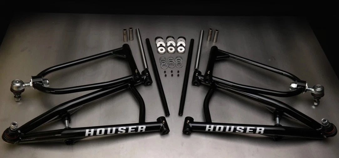 Houser +2.2 Long Travel A-Arms & Elka Stage 4 Shocks for YFZ450 (2004)