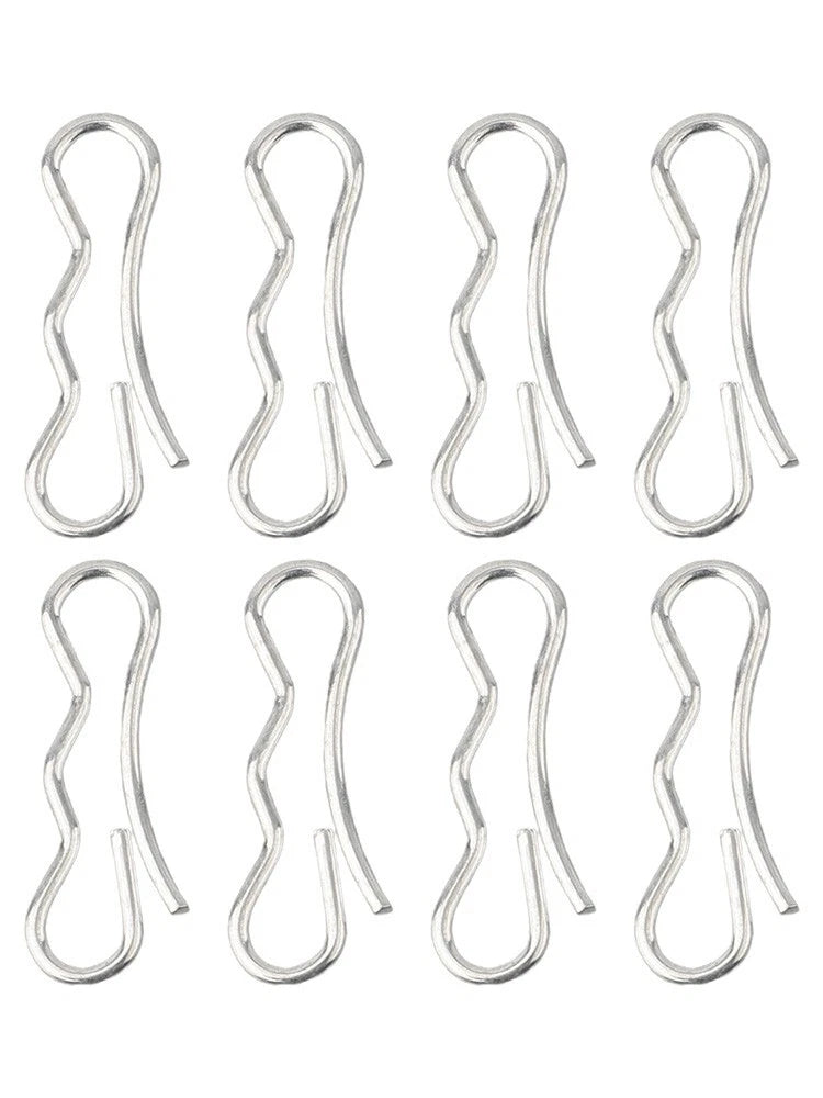 Cotter Pin Pack for Bow Tie (Metal, Silver)