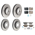 Akebono Euro Brake Kit Disc Rotor Pads for Mercedes W205 C-Class (2015–2021)