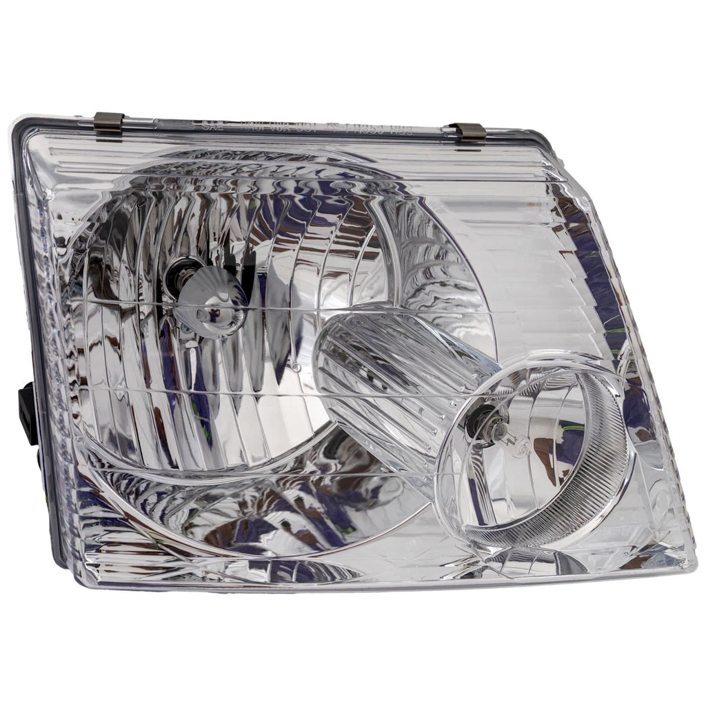 Halogen Headlight for Ford Explorer (2002–2005) Passenger Side with Bulb