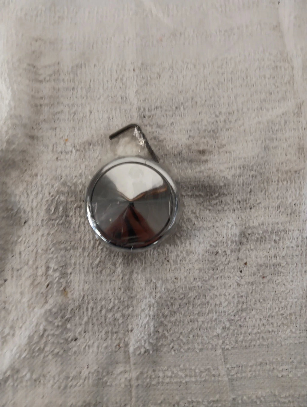 Chrome Pivot Bolt Cover for Harley Sportster (1982–Present)
