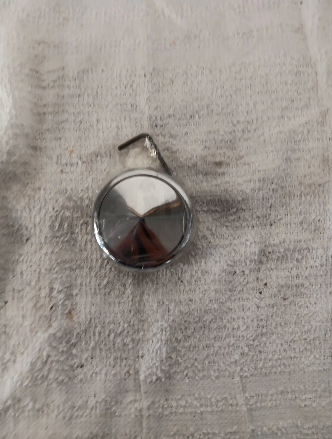 Chrome Pivot Bolt Cover for Harley Sportster (1982–Present)