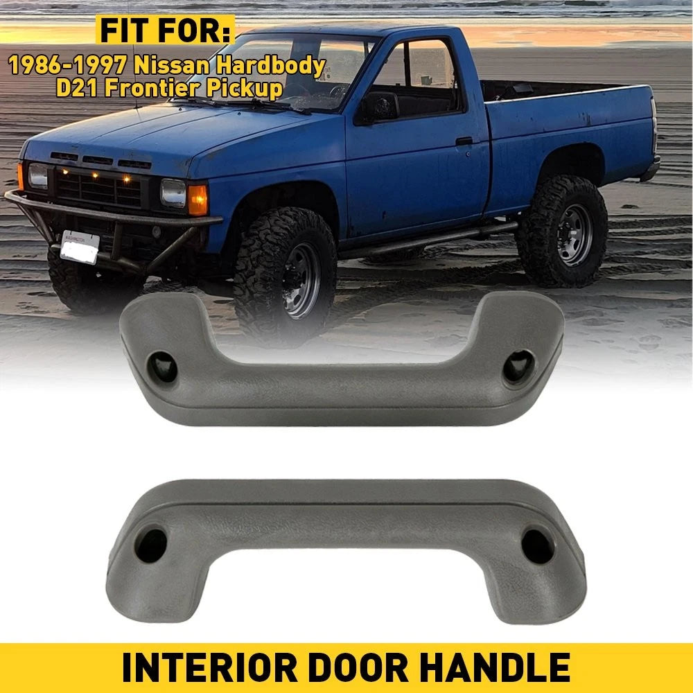 Front LHRH Door Interior Handle for Nissan Hardbody D21 Frontier (1986–1997)