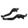 CNC Black Extendable Brake Clutch Levers for Ducati Monster (2001-2015)