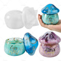 Mushroom Jars with Lid Silicone Epoxy Resin Mold Storage Box DIY