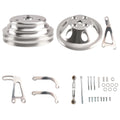 Engine Pulley Combo Kit for Chevy 283-305-327-350 (1963–1987)