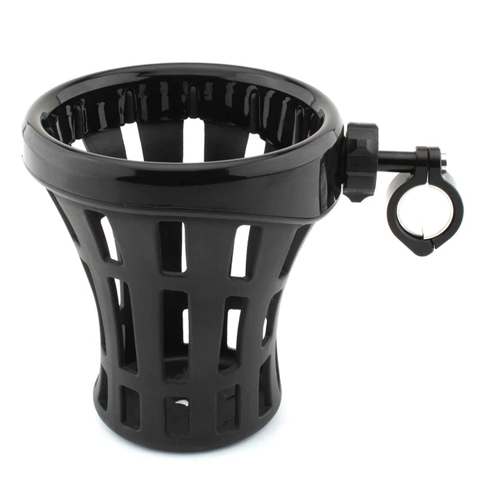 Large Motorcycle Drink Cup Holder with 7/8"-1" Aluminum Clamp Universal