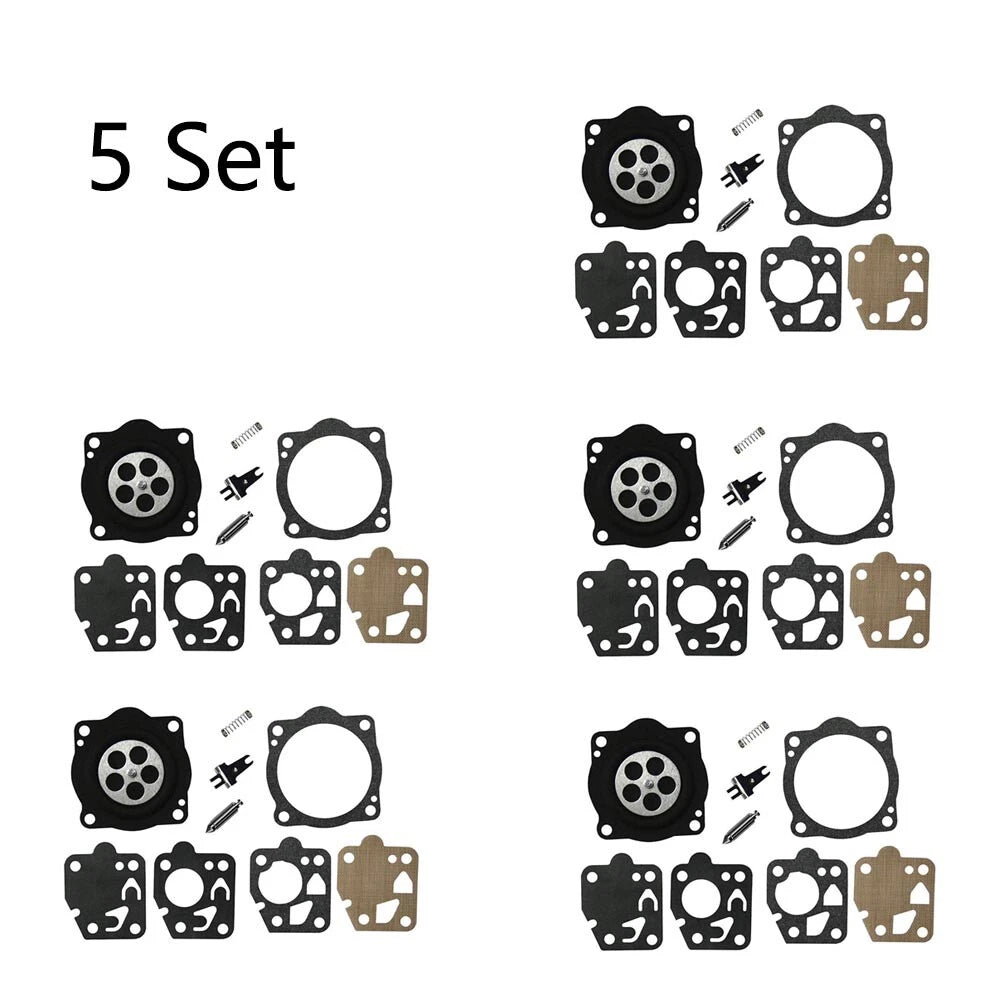 Set of 5 Carburetor Diaphragm Repair Kits for Shindaiwa TK4 B45