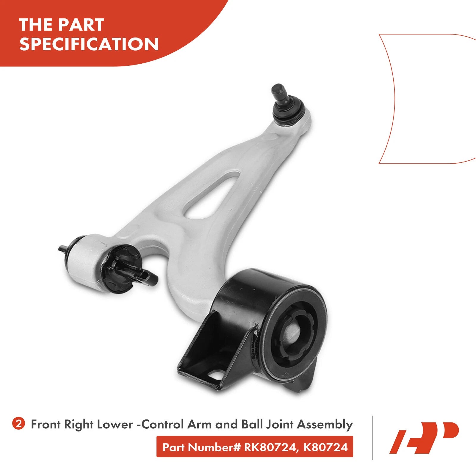 6X Control Arm with Ball Joint Sway Bar Tie Rod for Ford Mercury