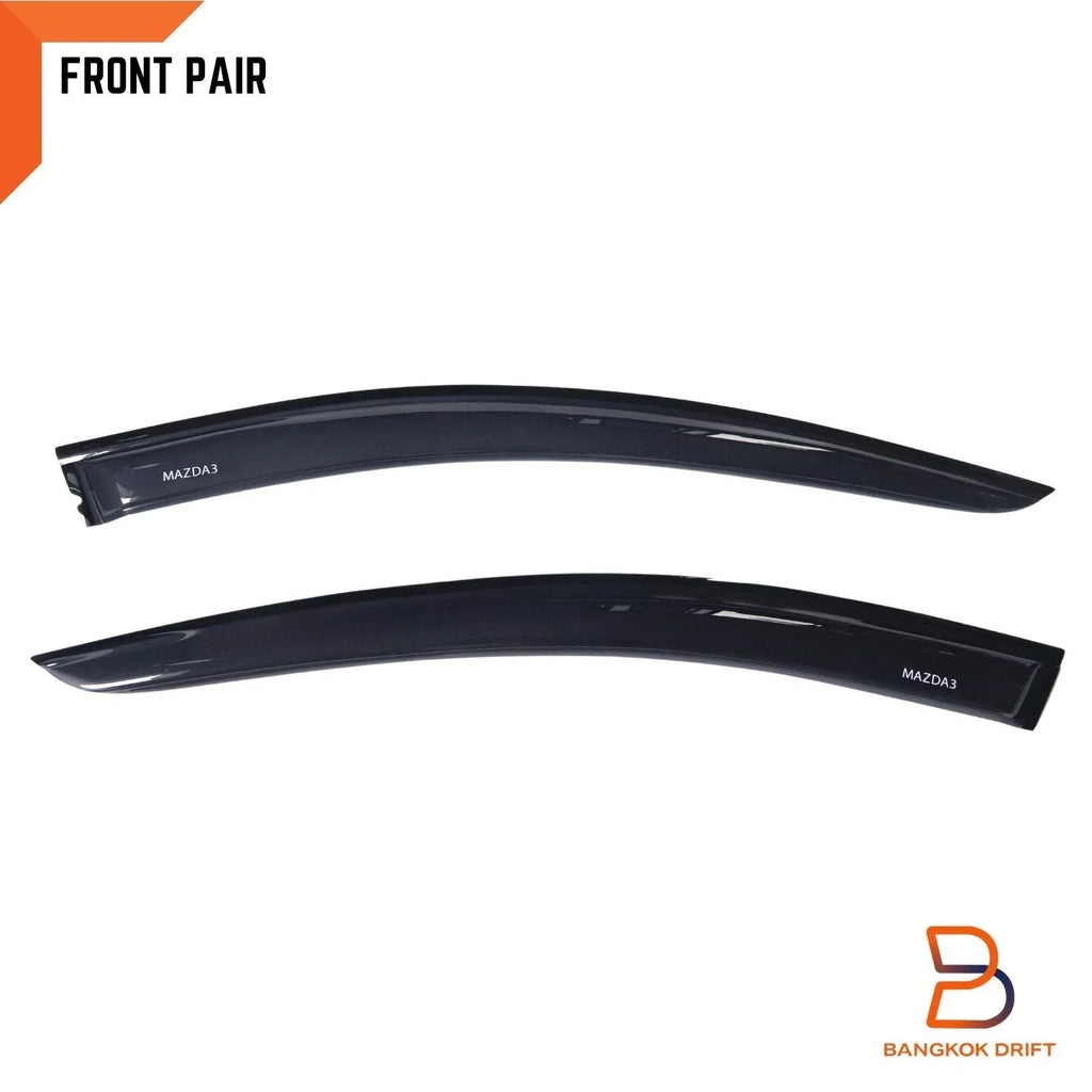 Weather Shield Window Visor Rain Guard for Mazda 3 BP Hatchback (19-23)