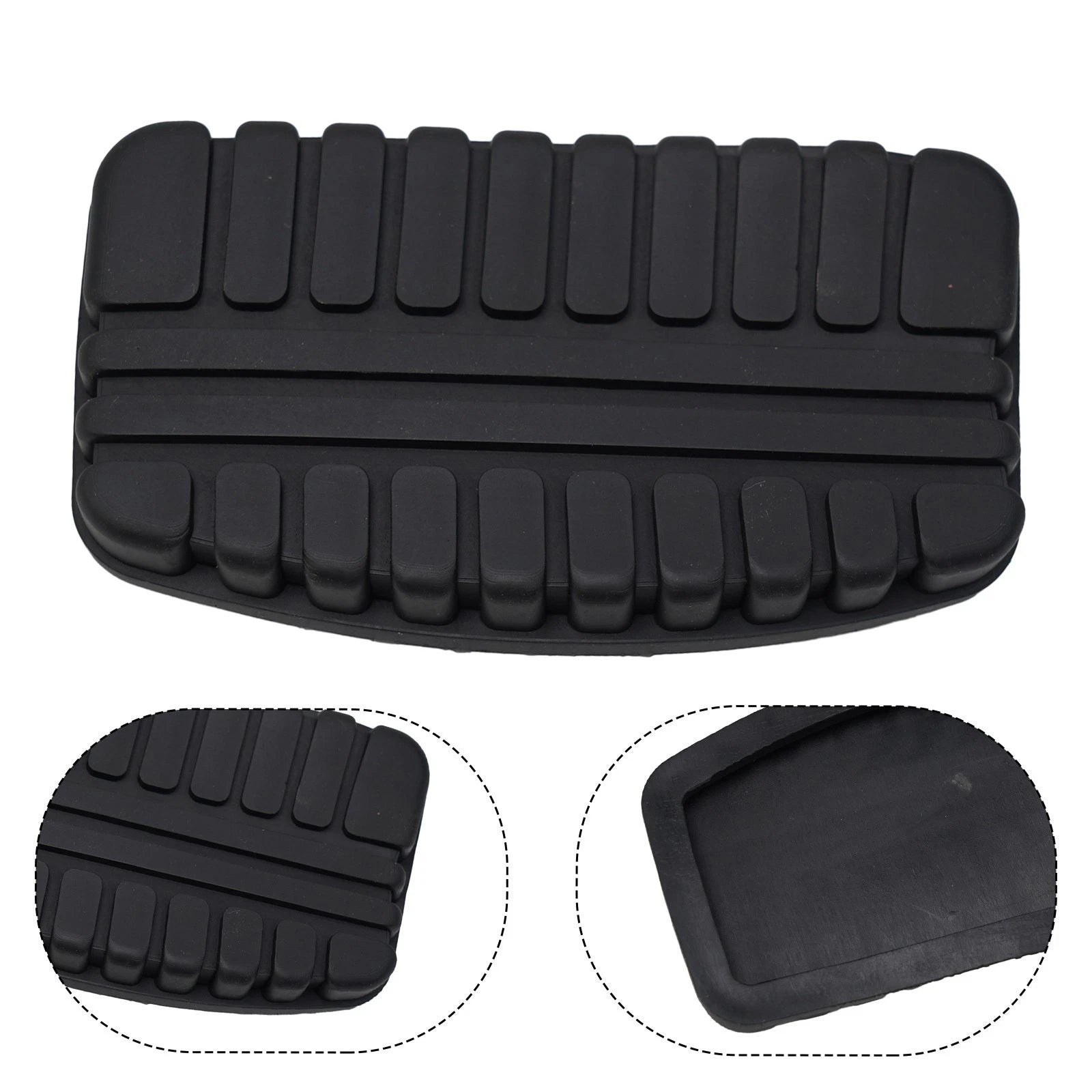 Brake Pedal Rubber Pad for Fitment Type Direct (Plastic)