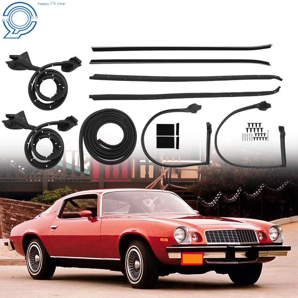 Weatherstrip Seal Kit for Camaro Firebird (1970–1981)