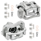 2x Rear Brake Calipers with Brackets for Toyota Highlander (2004–2007)