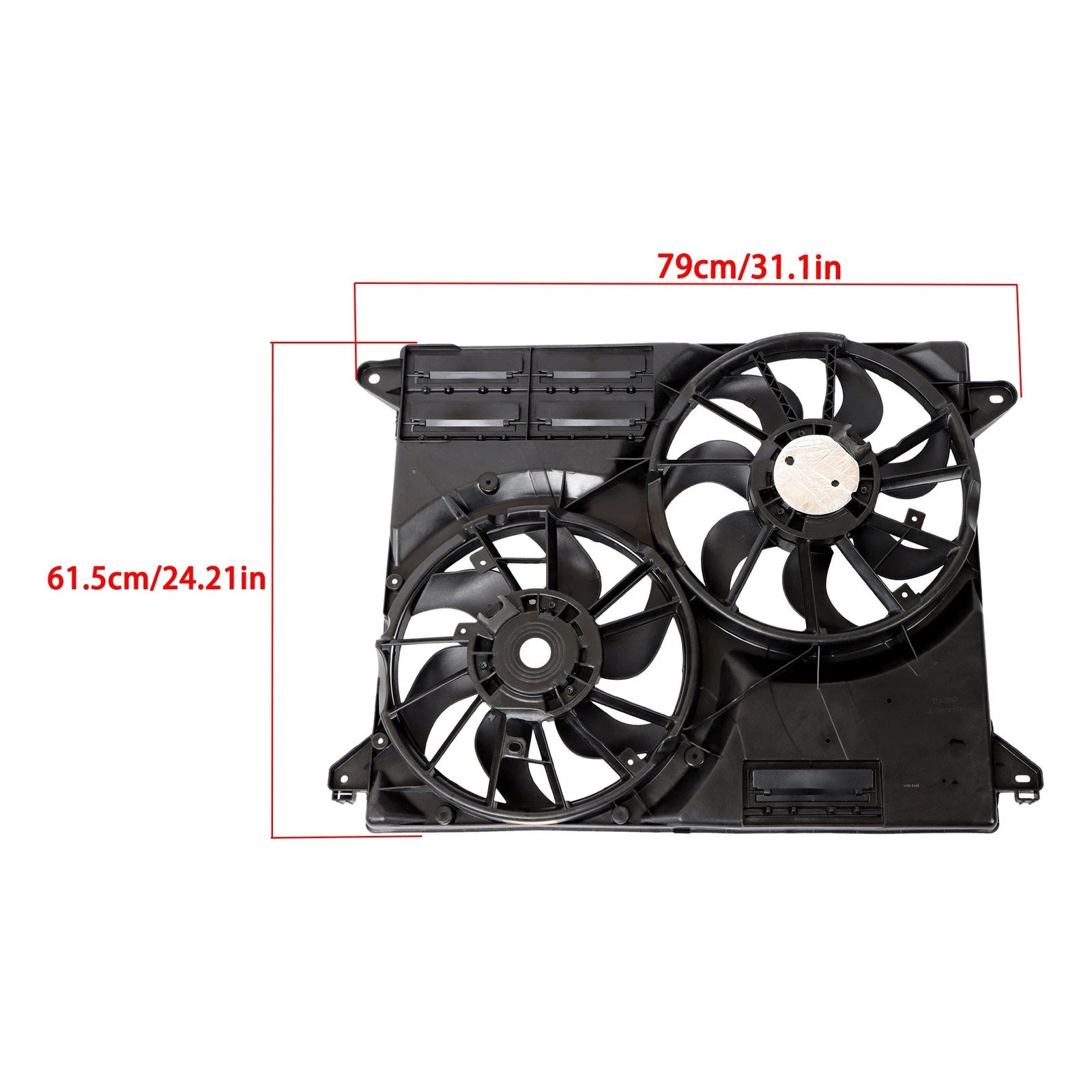 Dual Cooling Fan Assembly for Ford Edge (2015–2021) FO3115212 623670