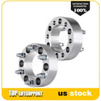 2X 2 Inch Wheel Spacers for Chevy Silverado Sierra 1500 (1999–2025)