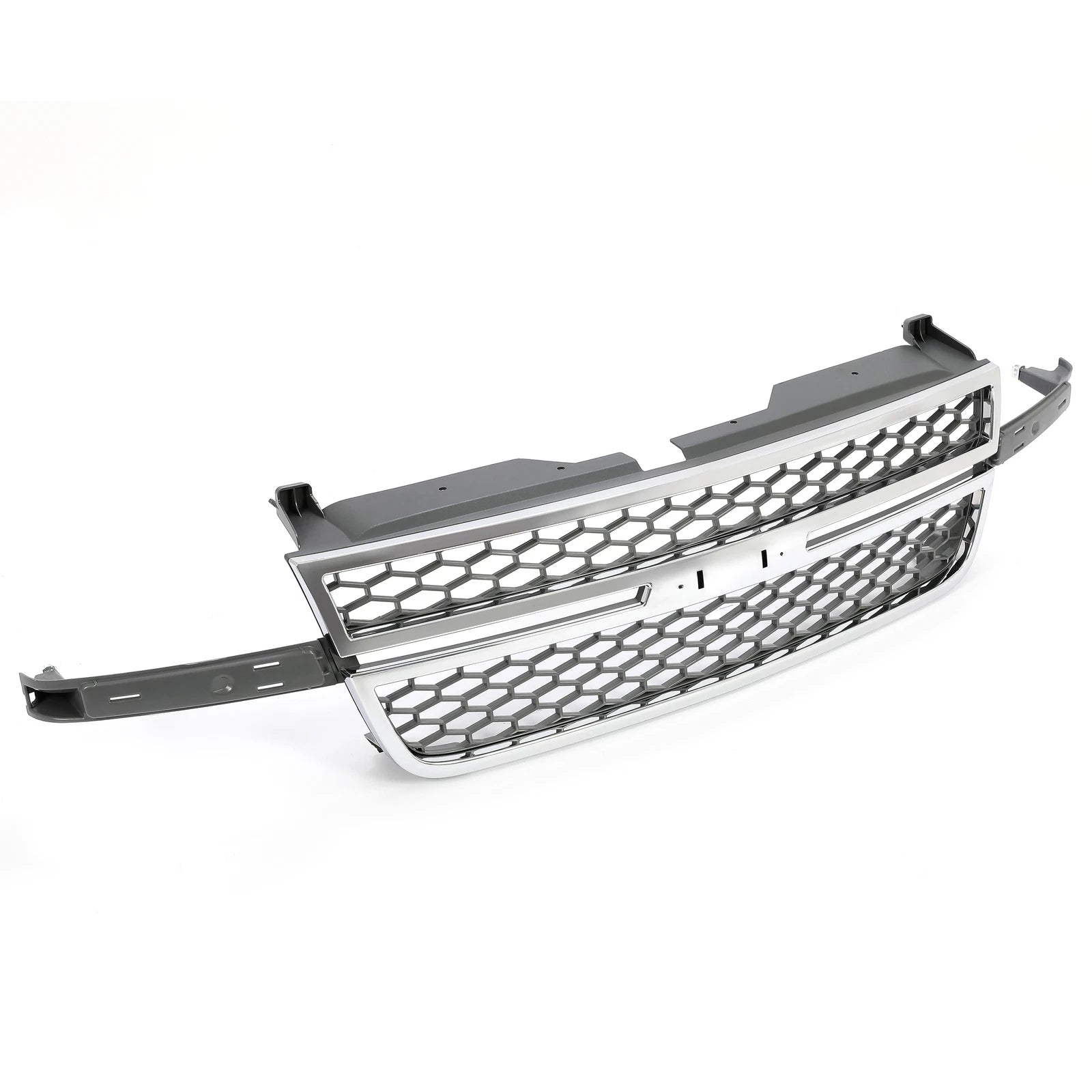 Chrome Honeycomb Grille for Chevrolet Silverado 1500/2500/3500 HD (2003–2007)