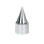 Chrome Spike Lug Nut Covers 33mm Thread-On for Universal Fit (60-Pack)