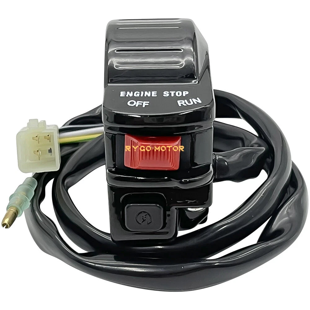 Left Handle Switch Start Kill Stop Button for Suzuki Quadsport 80 LT80 (1987–2006)