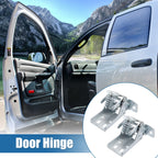 Set of 2 Front Upper Door Hinges for Dodge Ram (55075957AC)