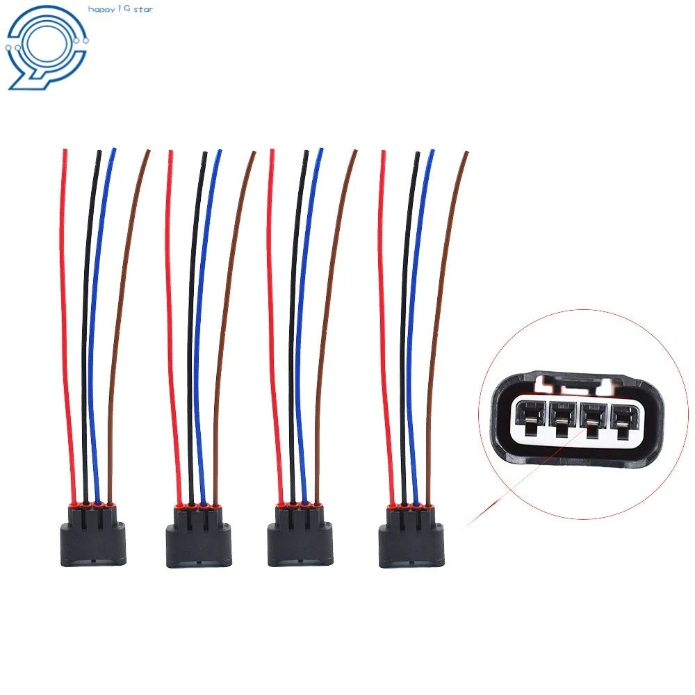 Set of 4 Ignition Coil Connectors for Toyota Camry (2002–2015)