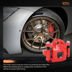 Rear Driver Side Brake Caliper with Bracket for Nissan Maxima (2003-2007)