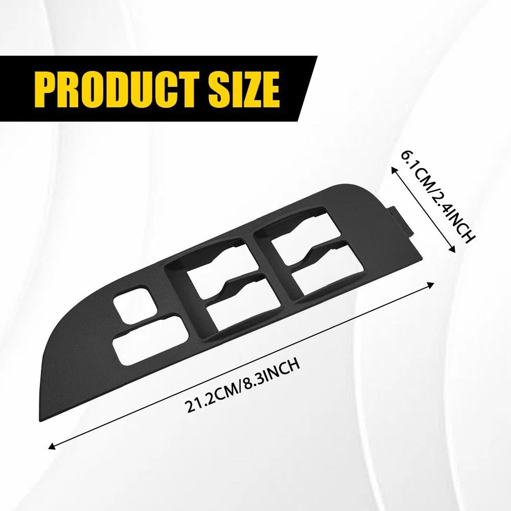 Driver Side Master Power Window Switch Bezel Trim for Toyota Corolla (1998–2002)