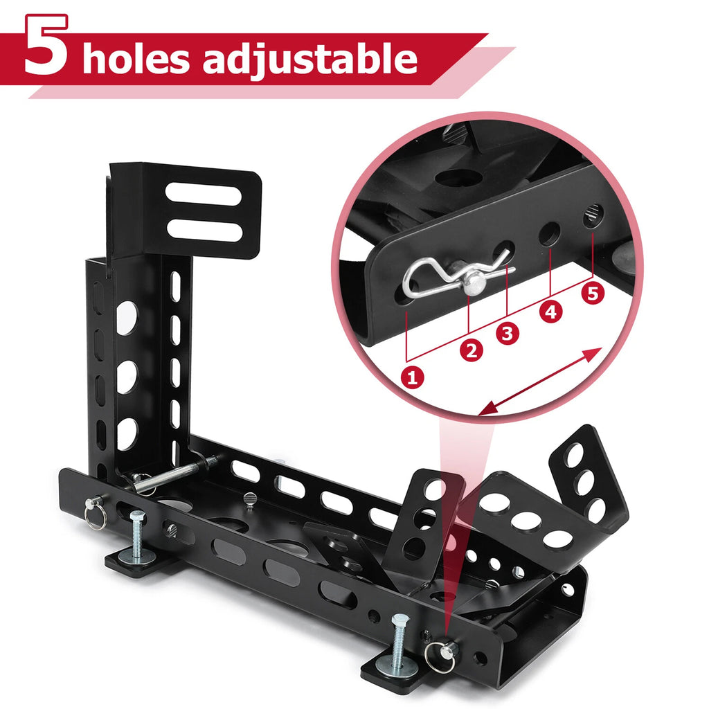 Wheel Stop Chock Stand for Motorcycle (3000lbs Capacity)