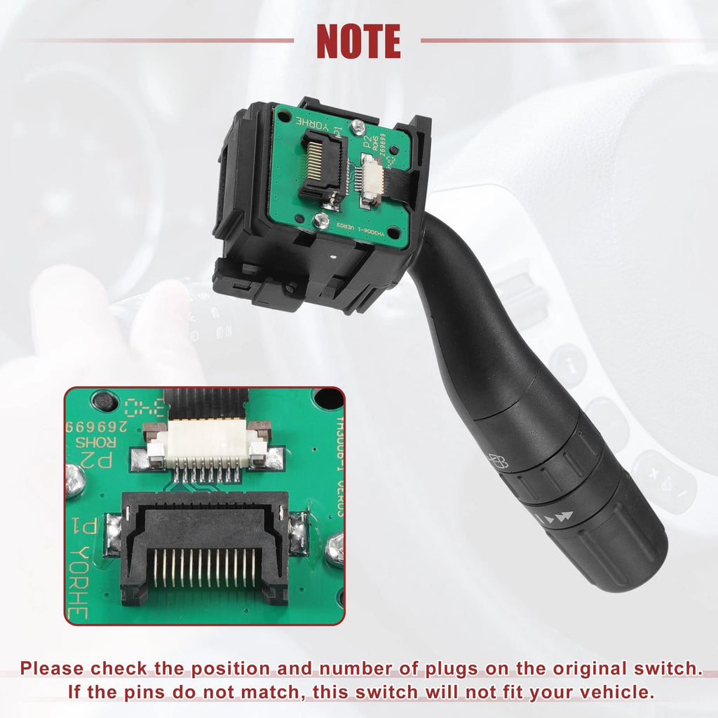 Windshield Wiper Switch for Ford Edge (2015–2023) No.DB5Z-17A553-AB