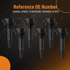 Set of 6 Ignition Coils for Ford Edge F150 Transit 3.5L 3.7L (2016–2019)