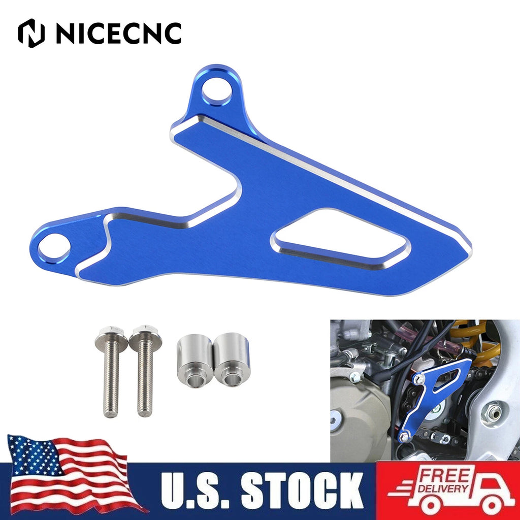 CNC Billet Front Sprocket Cover Chain Guard for Yamaha YZ250 250X 250F WR250F (2001–2023)