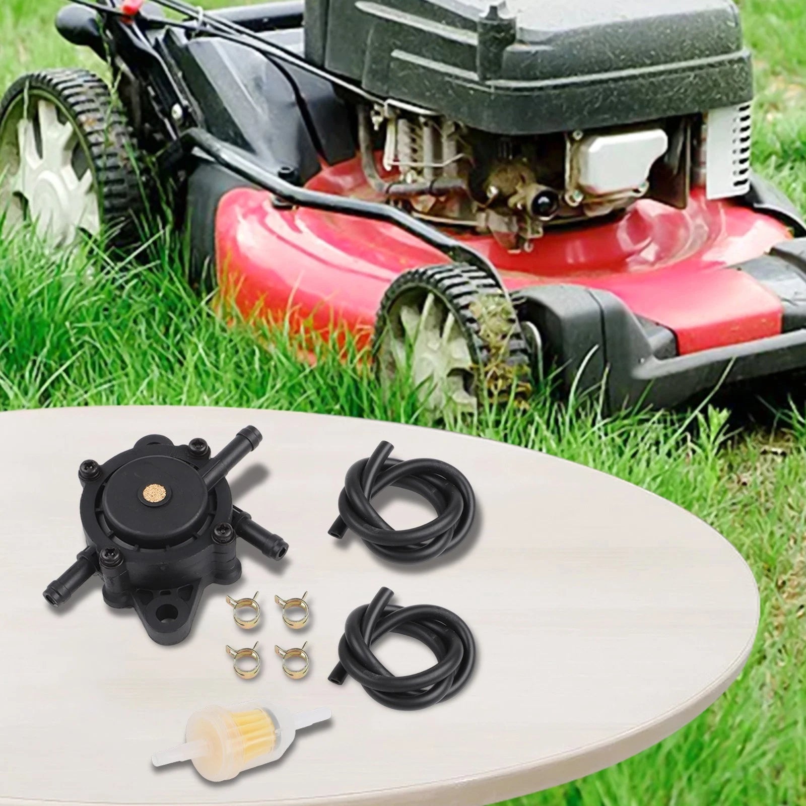 Fuel Pump for Lawn Mowers (Compatible with Multiple Models)