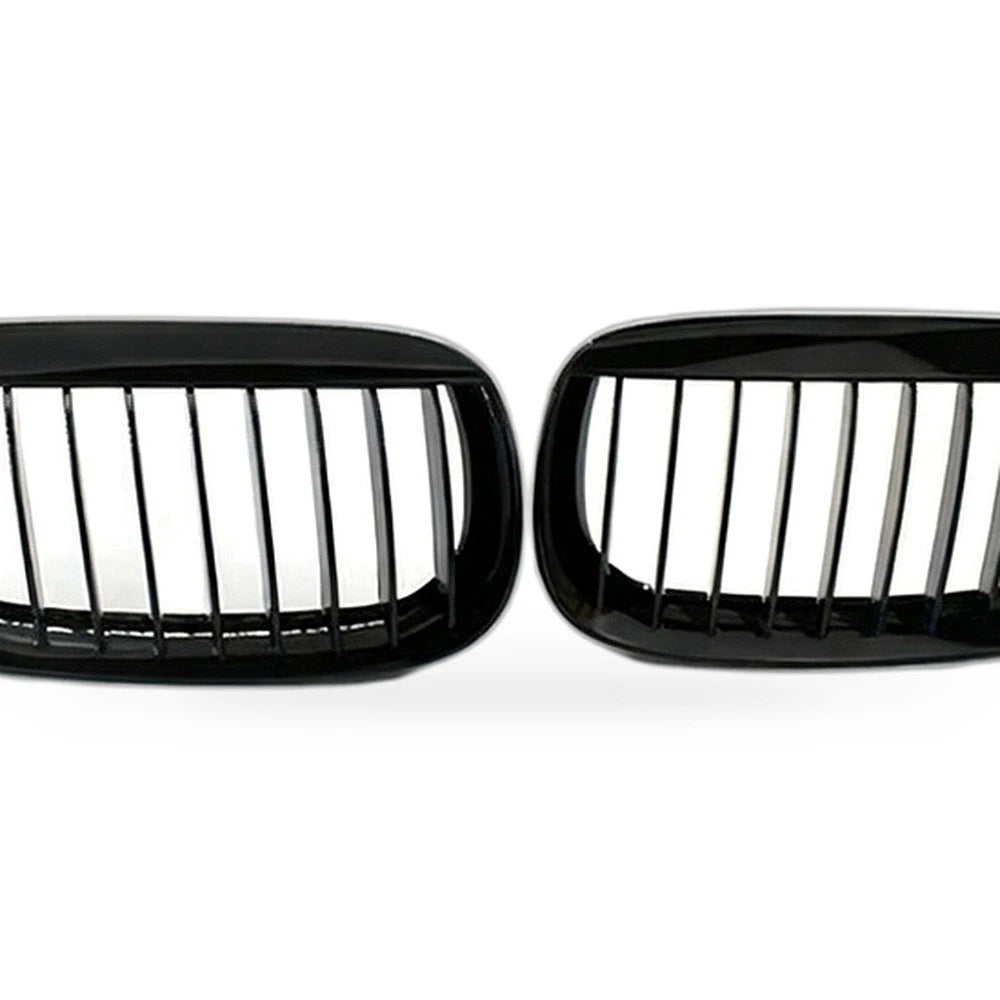 Gloss Black M-Style Front Grille for BMW 6 Series E63 (2003–2010)