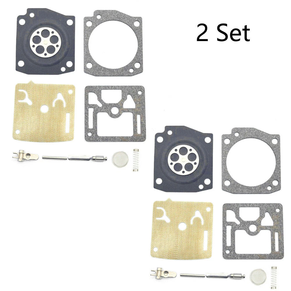 2X Carburetor Gasket Kit for Husqvarna 362 365 371 372 (RB-60 C3M-EL2A)