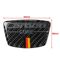 Carbon Fiber Black B Column Pillar Trim for Universal Cars