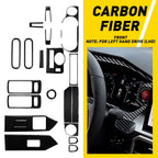 21Pcs Carbon Fiber Interior Trim Kit for Ford Mustang (2009â2013)