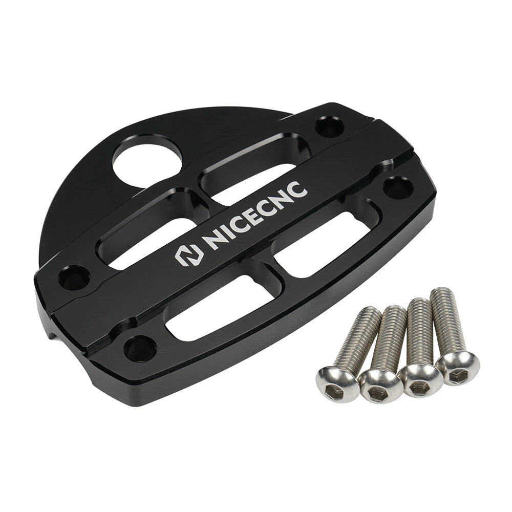 Handlebar Clamp Mount Bracket & Key Guard for Yamaha Raptor 700 (2006–2023)