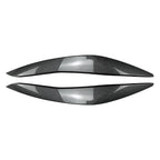 Front Headlight Eyelids for BMW 5 Series F10 F11 (2011–2014) - Carbon