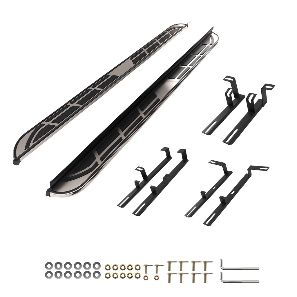 Set of 2 Non-Slip Running Board Side Steps for Ford Explorer (2011–2019)